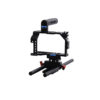 Black magic pocket cinema camera cage Compact+Top Handle+Rod Adapter 15 mm