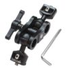 SHOOTVILLA Articulating Magic Arm with Double Ballheads (1/4” Screw) Monitor Mount for Field Monitor, Lights, Audio Recorders (SV-MA)