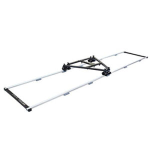 SHOOTVILLA Swift Wheel Dolly System, 12ft Straight Track for Tripod, DSLR Video Film Cameras + Accessories + Storage Bag (SV-SFTP-DT-12)