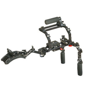 Shootvilla 6″ Cage Top Handle Flexible Shoulder kit For Canon 7d 5d MKII Nikon SonyTripod Mount