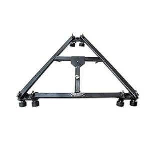 SHOOTVILLA Swift Professional Heavy Duty Camera Tripod Dolly with Wheels for DSLR Video Photography Film (SV-SWFT-P) | Compatible with Track & Jib