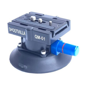 Shootvilla Suction Cup Mount car Grips with Alnum Alloy Quick Release Mount System + 4 Inch Suction Cup Max. 80kg (SV-SCQRP-4)