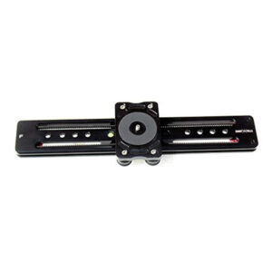 Shootvilla Wigo 15"/ 38.1Cm/ 381Mm Portable Mini Camera Slider for Travel Photographer Videographer | for Shooting Marriage for DSLR Video Sony Nikon Canon Camera Upto 10Kg at (SV-IFS15),Black