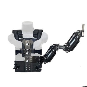 SHOOTVILLA Vista-II Stabilizing Arm & Vest for Handheld Camera Video Steadycam Stabilizer Upto 15kg/33lbs | Professional Stabilization Body Mount System for DSLR Camera Stabilization (SV-VSTA-2-AV)