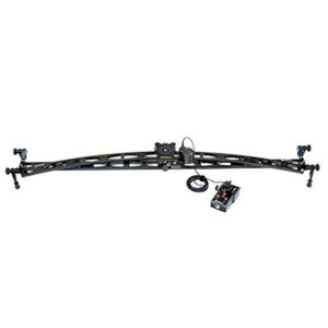 SHOOTVILLA 3ft Curve and Linear Motorized and Electronic Ball Bearing Video Camera Slider Track with Motion Control System for DSLR DV Cameras Nikon Sony Canon (Sv-Cnl-3Mc)