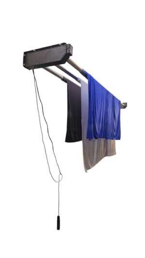 Shootvilla Professional 3-Roller Electric Backdrop Support System for Studio Photography, Motorized Wall/Ceiling Mount Background Stand with Remote Control(SV-YK-03)