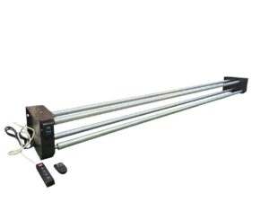 Shootvilla Professional 4-Roller Electric Backdrop Support System for Studio Photography, Motorized Wall/Ceiling Mount Background Stand with Remote Control (SV-YK-04)