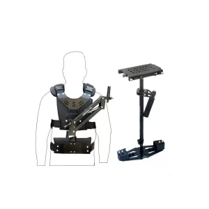 SHOOTVILLA HD-5000 Handheld Video Stabilizer with arm and vest body support